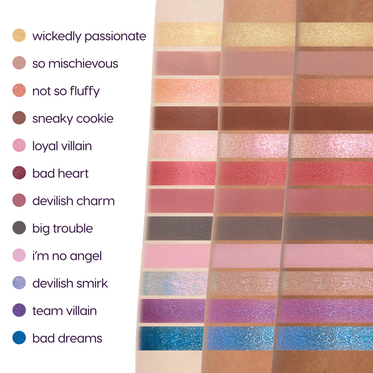 BT21 x ColourPop Angel & Villain Collection